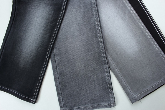 11.5 Oz Black And Colorful Backside Double Layer Denim Jeans  Fabric
