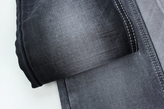 11.5 Oz Black And Colorful Backside Double Layer Denim Jeans  Fabric