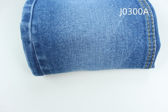 Wholesale  12.5 Oz  Dark Blue Stretch Woven  Denim Fabric  For Jeans