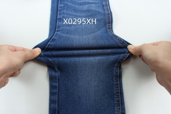 9.3 Oz Left Hand Twill Stretch Woven Denim Fabric  For Jeans