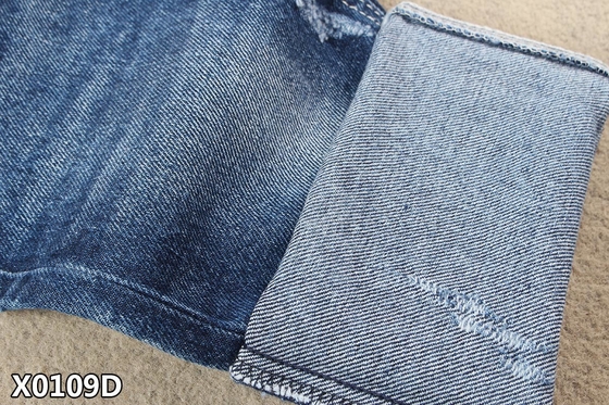 Vintage Heavy Cotton Denim Fabric 14.5oz Woven Tight 6 X 6 TWILL Cool Cotton Stretchable Breathable