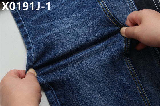 11 Oz Cross Slub Dark Blue Denim Fabric For Man Jeans High Stretch India Market Style Hot Sell Fabric