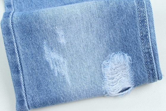 Wholesale 7000 Meters Stock 10.5 Oz 100% Cotton  Rigid Denim Jeans Fabric