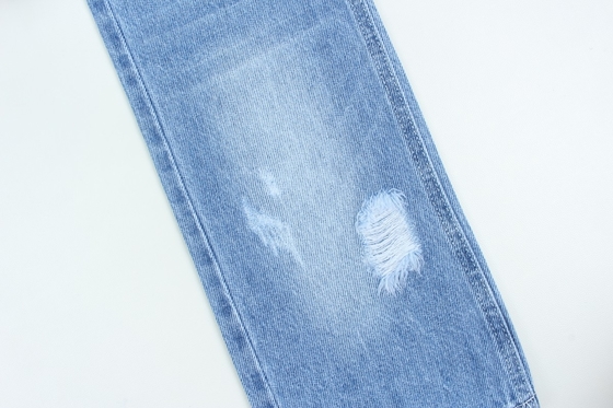 Wholesale 7000 Meters Stock 10.5 Oz 100% Cotton  Rigid Denim Jeans Fabric