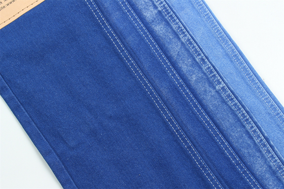 Vibrant And Unique Blue Color Denim Fabric Rigid 100% Cotton  Full Width 180cm