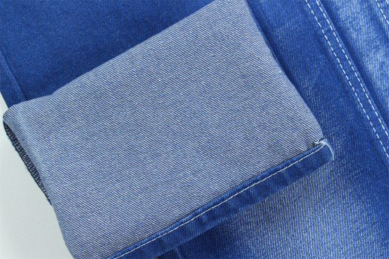 Vibrant And Unique Blue Color Denim Fabric Rigid 100% Cotton  Full Width 180cm