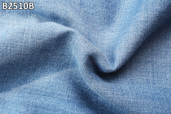 Shirt Denim Fabric 5oz Soft Hand Feel Good Quality Rigid 100% Cotton