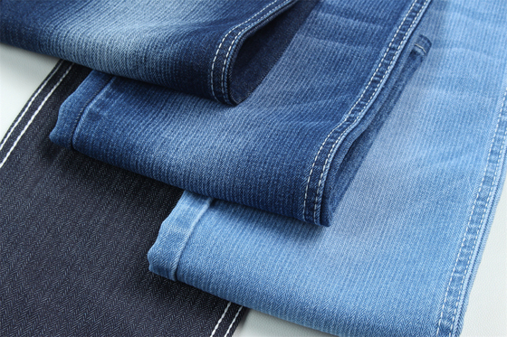 New Herringbone Denim Fabric M0562D LOW Stretch Denim Fabric For Fashion Jeans