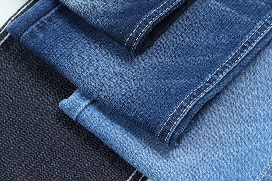 New Herringbone Denim Fabric M0562D LOW Stretch Denim Fabric For Fashion Jeans