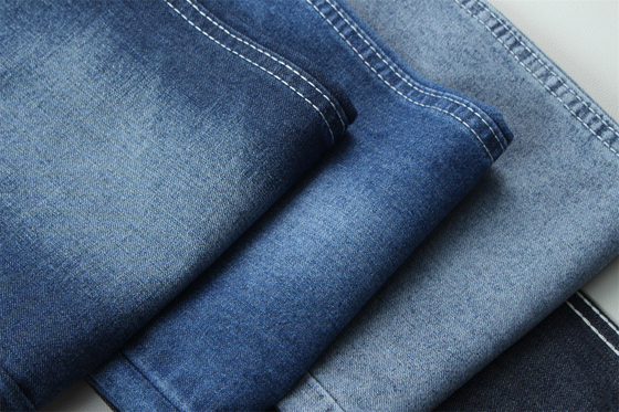 Fashion Trend Recycling Cotton Denim Fabric 100% Recycling Cotton 7 OZ Eco-Friendly