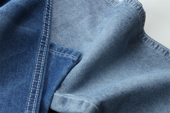Fashion Trend Recycling Cotton Denim Fabric 100% Recycling Cotton 7 OZ Eco-Friendly