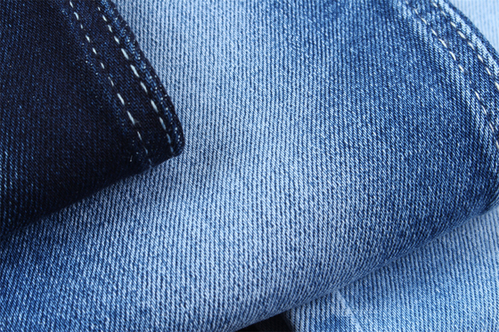 10 Oz  Super Stretch Denim Fabric  For Summer Man Jeans Cotton Polyester Rayon Spandex Rough And Wild