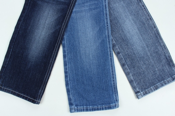 Special Weaving 11 Oz  Softness And Warp Slub Woven Denim Jeans Fabric