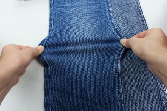 Special Weaving 11 Oz  Softness And Warp Slub Woven Denim Jeans Fabric
