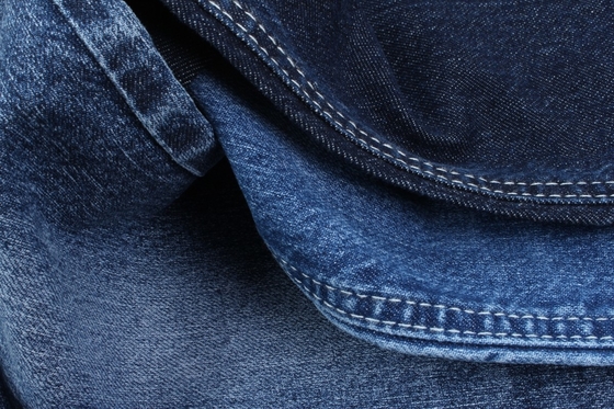 11.2 Oz Super Dark Blue Cotton Spandex  Denim Fabric  For Jeans