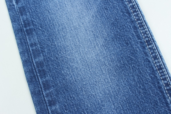 11.2 Oz Super Dark Blue Cotton Spandex  Denim Fabric  For Jeans