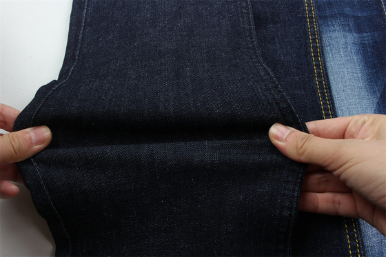 Color Fast Non-Fading High Stretch Cotton Spandex Denim Fabric For Jeans
