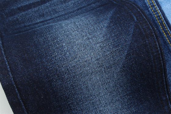 11.5oz Denim Fabric Rigid 100%C  For Brand Style Jeans Boy Friend Style Soft Handfeel Super Dark Blue Color