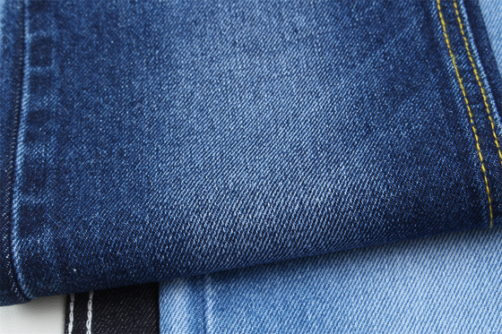 11.5oz Denim Fabric Rigid 100%C  For Brand Style Jeans Boy Friend Style Soft Handfeel Super Dark Blue Color