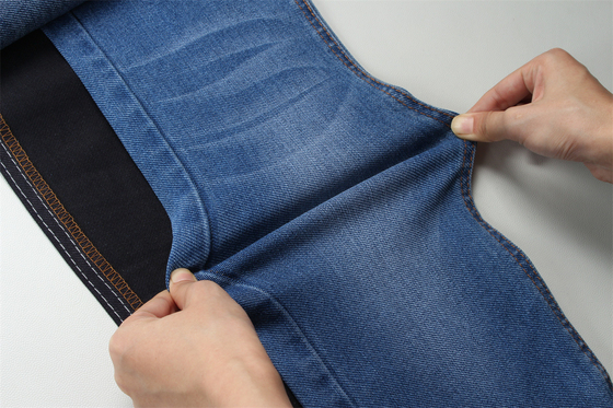 High Elasticity Denim Fabric Suitable For Women 11.4 Oz Middle Weight TR Denim Material With Slub Character