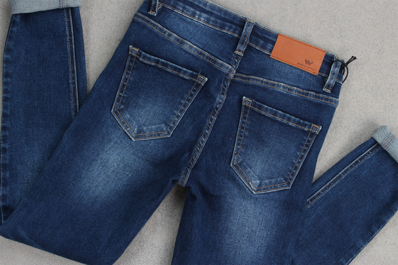 10.3 Ounce Stretch 58 59" width 10 Oz Denim Fabric For Lady Skinny Jeans