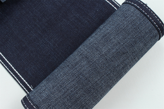 190Cm Wide Ring Slub Stretch Denim Fabric For Men Jeans
