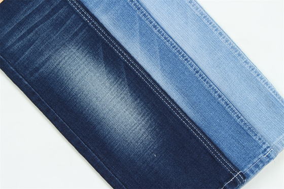190Cm Wide Ring Slub Stretch Denim Fabric For Men Jeans