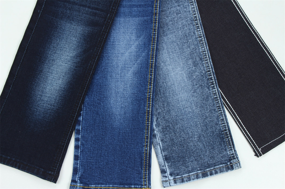Cotton Ployester Rayon Elastane Stretch Denim Fabric For Men Jeans