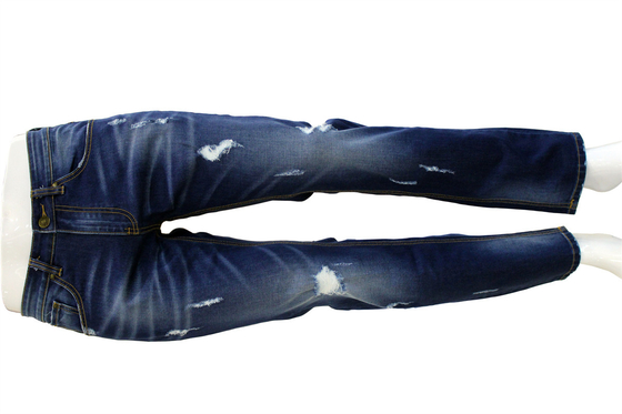 Cotton Ployester Rayon Elastane Stretch Denim Fabric For Men Jeans