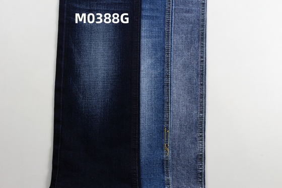 11.5 Oz Dark Blue And Crosshatch Slub Woven Denim Jeans Fabric Normal Finishing