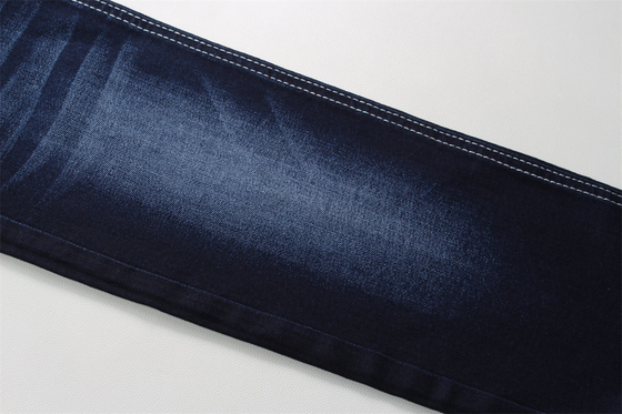 Dark Blue Black Backside Good Stretch Denim Fabric For Jeans