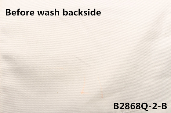 7.6OZ PFD Cotton Polyester Spandex White Denim Fabric For Women Jeans