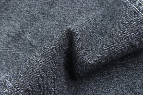 100% Pure Cotton Silk-like Black Lightweight Denim Fabric