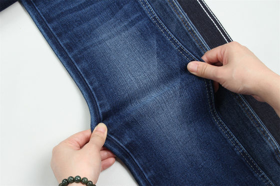Special Weaving Denim Fabric With Warp Slub Heavy For Men Jeans Cotton Polyester Spandex Denim Fabric