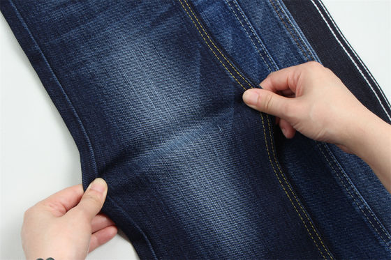 Special Weaving Denim Fabric With Warp Slub Heavy For Men Jeans Cotton Polyester Spandex Denim Fabric