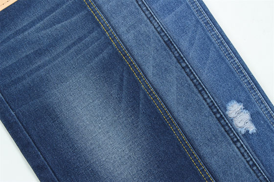 10oz Denim Fabric Rigid 100%C  For Brand Style Jeans Boy Friend Style Soft Handfeel Super Dark Blue Color