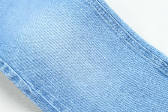 12.5oz Rigid Denim Fabric Warp Slub For Brand Jeans 100% Cotton Super Dark Blue