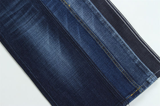 Cross Slub Stretch Denim Fabric For Jeans Cotton Polyester Spandex Denim to South America