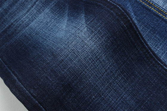 Cross Slub Stretch Denim Fabric For Jeans Cotton Polyester Spandex Denim to South America