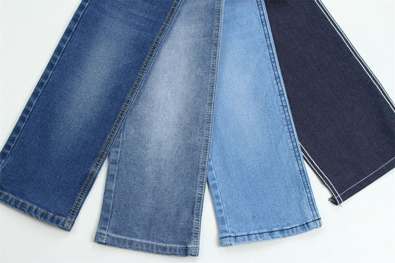 Jacquard Stretch Denim 11 oncez  Full Lycra Dobby Denim Fabric For Jeans