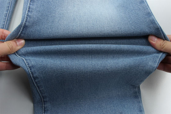 Jacquard Stretch Denim 11 oncez  Full Lycra Dobby Denim Fabric For Jeans