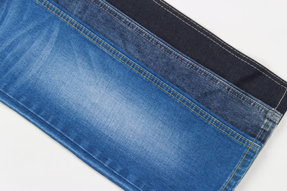 Supreme Cotton Polyester Spandex Slub Stretch Denim Fabric For Jeans to South America