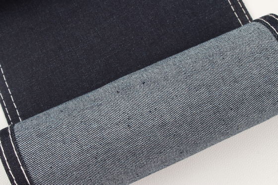 Supreme Cotton Polyester Spandex Slub Stretch Denim Fabric For Jeans to South America