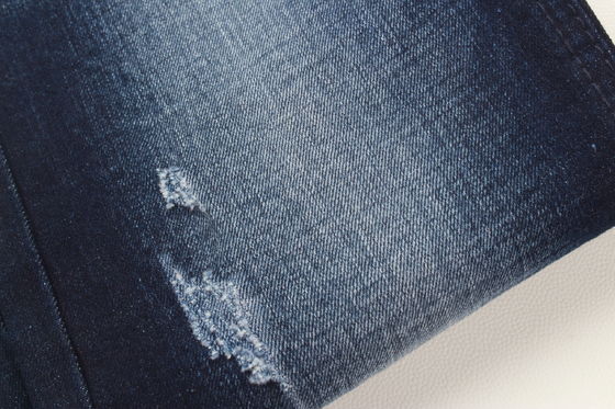 Supreme Cotton Polyester Spandex Slub Stretch Denim Fabric For Jeans to South America