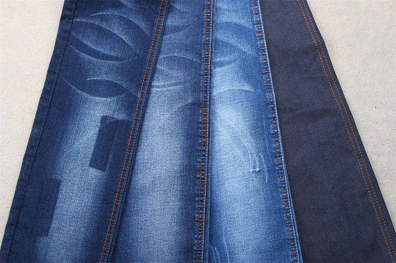 Dark Blue Full Lycra Slub Denim Fabric For Kids and Women Jeans