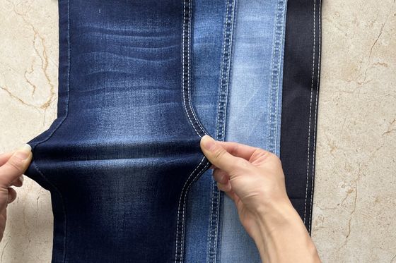 In Stock Roll 8.7 Onces Full Lycra Denim Fabric For Kids and Women Jeans