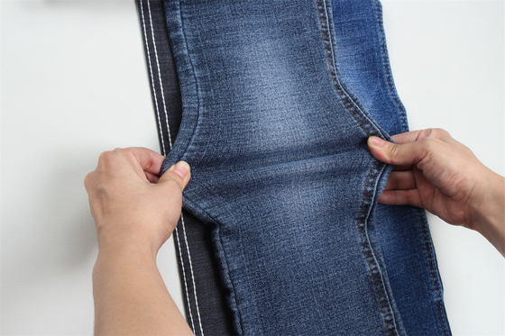 10 Oz crosshatch slub cross slub Super High Stretch Denim Fabric For Men Jeans or women jeans south american style