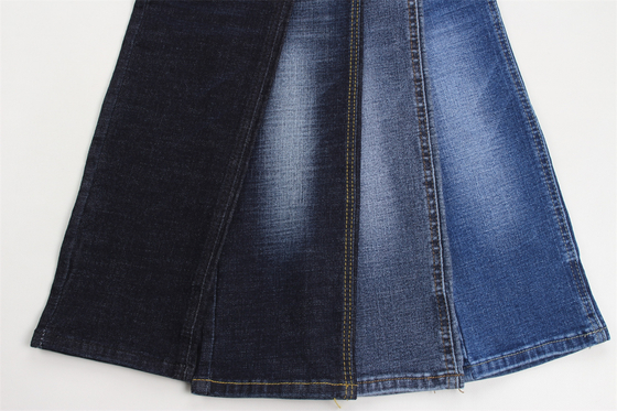 10 Oz crosshatch slub cross slub Super High Stretch Denim Fabric For Men Jeans or women jeans south american style