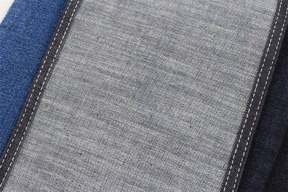 10 Oz crosshatch slub cross slub Super High Stretch Denim Fabric For Men Jeans or women jeans south american style