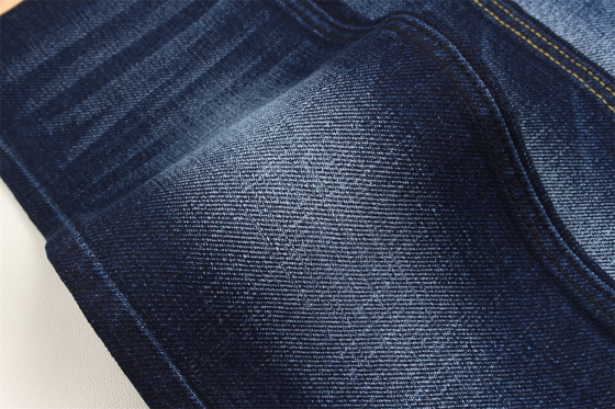 190 cm Dobby Special Weave Cross Slub Stretch Denim Fabric